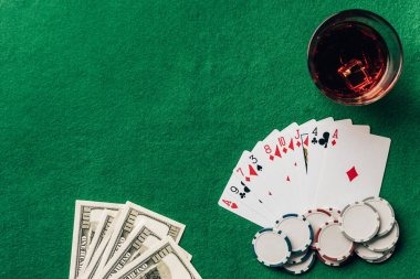 Live dealer blackjack table with multiple camera angles